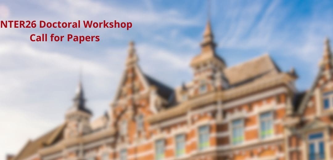 ENTER26 Doctoral Workshop Call for Papers