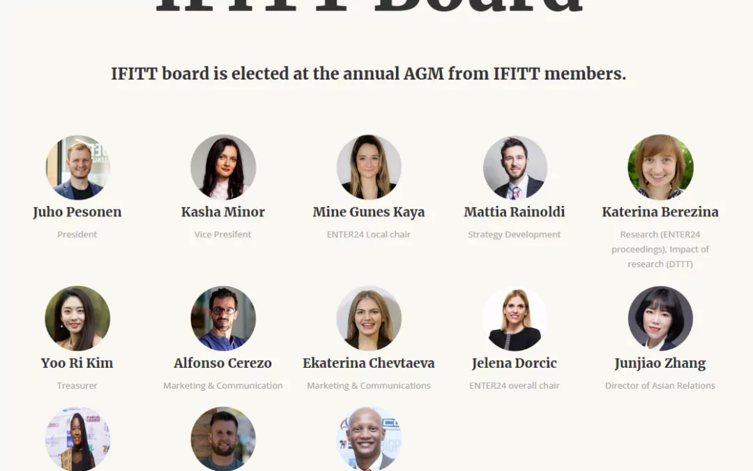 Join the IFITT Board: Shape the Future of Technology and Tourism!